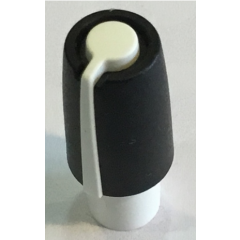 Mackie Bouton blanc de gain - Vue 1